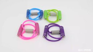 Home Gym Fitness Resistance Yoga Rope Chest Expander Muscle Trainning Elastic Bands for Sports Fitness Shape 8 Word