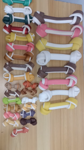per kilo 2.5-4.5 inch Pet Dog Knot Bone Dog candy Dental Chew Treats Knotted Bone 13 flavors