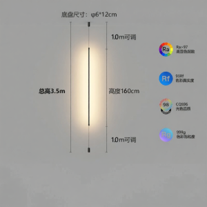 LSHE | Simplified Wall Mountable Corner Linear Light