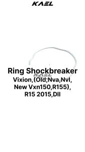 Ring Shock Breaker Depan R15 & Scorpio Old Z & Vixion Lama New NVA NVL VXN 150 R155 Kawat Kancing Sok Shock Breaker Breker