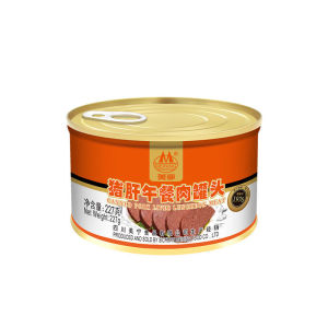 Canned pork liver luncheon meat 227g food canned instant cooked food