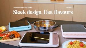 TOYOMI Digital Hob Induction Cooker with FREE Stainless Steel Pot IH 12V12