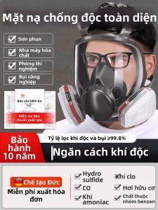 TAODUN | Toxic Gas Protection Mask For Painting Laboratories Chemical Work Firefighting