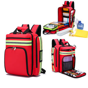 First Aid Kit Bag Disaster Relief Emergency Rescue Backpack Large Capacity Classified Storage Survival Kits Medical Organizer