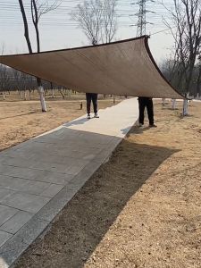 ตาข่ายบังแดด ม่านบังแสงยูวี 95% รูปแบบ กันสาย กันแสงแดด อุปกรณ์ทำสวน จัดส่งจากกรุงเทพ