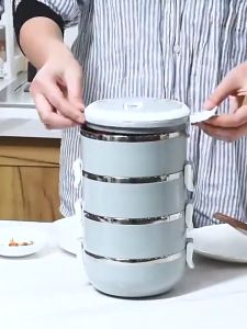 lunch box set /Rantang Stainless 2 dan 3 SUSUN tahan panas Rantang Susun Tempat Makanan