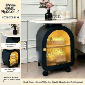ZHUOHE | Portable Small Nightstand for Bedroom