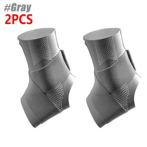 2PCS Adjustable Compression Ankle Brace for Men WomenStrong Sports Protection Ankle Support Stabilize Ligaments Ease Swelling