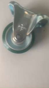 Bánh xe PU 75 mm Shenpai cố định chịu tải chịu dàu Nhật tại Máy NTT bảo hành dài hạn lắp xe đẩy hàng