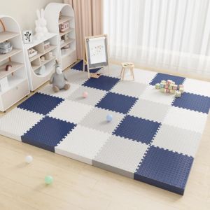 6Pcs Extra Thick 2.5 Cm Baby Play Mats Soft Jigsaw Puzzle Play Mat with Sound Insulation Suitable for Crawling Baby Carpet