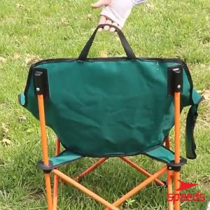 SPEEDS Kursi Lipat Bulat Moon Folding Chair Keranjang Camping Tenda Mancing Praktis Alam 031-46