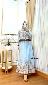 GAMIS CERUTY SET HIJAB TERBARU LD 110 CM PB 138 CM