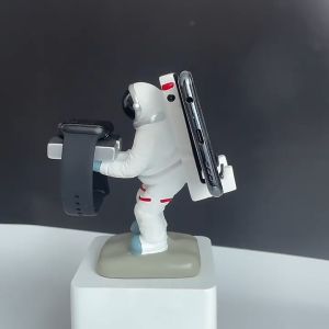 5S Space Astronaut 2 in 1 Smart Watch Charging Holder with Phone Stand suitable for Samsung/ Huawei/ iWatch