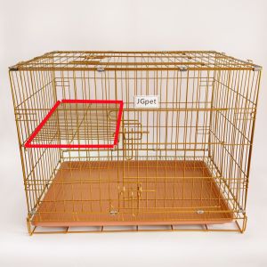 Luxury Nano Multi-layer Foldable Cat Villa JGpet Dog Cage Rabbit Cage Pet Cage with Drawer Plastic Base Simple Assembly