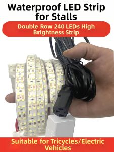 YUANMUXUAN | Switch Controlled Bright Waterproof Light Strip for Food Stalls