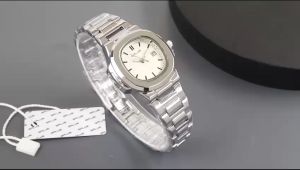 Box Exclusive Jam Tangan GPlus Mur VA-674SPR / Jam Tangan Fashion Wanita Tali Rantai Diameter 33 cm