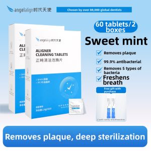 ANGELALIGN | Orthodontic Appliance Cleaning Effervescent Tablets 2 Boxes
