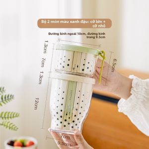SHUEHO | Hộp Cơm Di Động Chống Rò Rỉ Chất Lượng An Toàn Thực Phẩm Có Dĩa