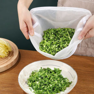 Yolanda ถุงตาข่ายกรองนมถั่วเหลือง ชา กาแฟ  ถุงกรองไนล่อน เกรดอาหาร นํากลับมาใช้ใหม่ได้  Food strainer