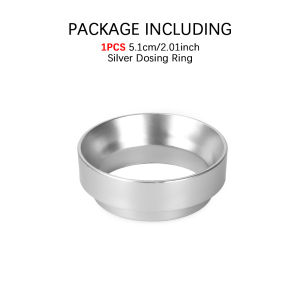 51/53/58mm ABS Espresso Dosing Funnel with Magnetic Coffee Dosing Ring Powder Ring Dispenser Doser