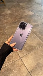 [2nd Gen] Antishock Case - Softcase Transparent High Quality Tebal - Case compatible Iphone 7 7+ 8+ X Xs Xr 11 12 13 14 15 16 Pro Plus Promax Rci224