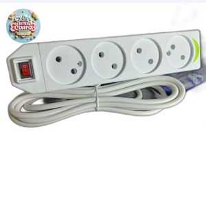 Stop Kontak Panjang 4 Lubang Kabel 3M