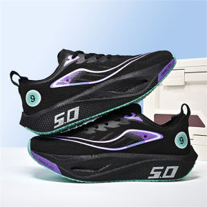 Mens Sports Shoes for Men&Women Running Sneakers Carbon Plate Male Marathon Racing Shock-absorbing Athletics Training Gym