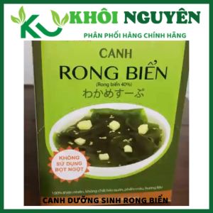 Canh rong biển dưỡng sinh Tâm Minh Foods hộp 10 gói