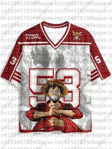 Bandai | 2026 Anime One Piece Luffy Special Edition Football Jerseys For Adult/Kids Summer Casual Harajuku Tees Luffy Tshirts Fans Tops