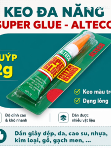 Keo dán đa năng super glue DUC ANH BOND Đức Anh dán giày dép gỗ nhựa kim loại cao su gốm sứ