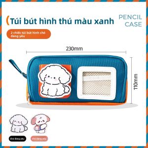 MPRINCE | Túi Đồ Văn Phòng Dung Lượng Lớn Có Thể Thay Sticker