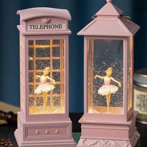 Birthday Gift Young Adult Rotate Ballet Creative Music Box Decoration Night Light Graduation Gift Manufacturer
