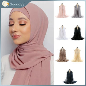 Tudung Shawl Chiffon Pearl Chiffon Lace Scarves High-end Womens Long Head Scarf Hijab Inner Snowcap Muslim Hijab Premium Chiffon Shawl Chiffon Turban Scarf Malaysia Pearl Chiffon Seersucker Scarf Silk Scarf