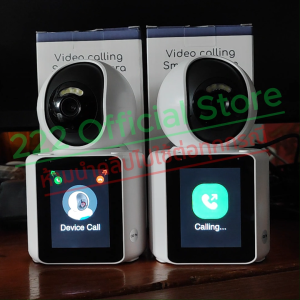 [ แอพดี ไม่มีโฆษณา ] กล้องวงจรปิดในบ้าน โทรออกได้ มีจอแสดงภาพและเสียง Video Calling Smart Camera C30 Pro