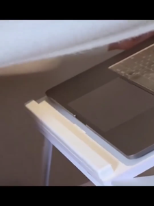 Multifunctional household foldable height-adjustable laptop desk for bed office study desk small dormitory desk save space