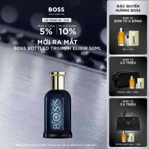 Nước Hoa Nam BOSS Bottled Triumph Elixir 50ml