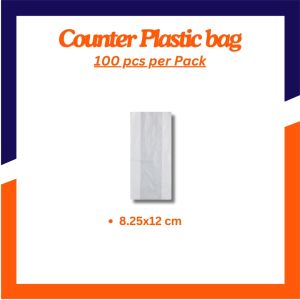 Small Counter Plastic Bag (100pcs)