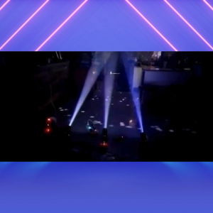 FAST SHIPPING Lampu Sorot LED Panggung Outdoor Indoor Spotlight Stage Party RGB EU Plug 240V 10W