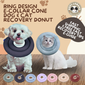 ✅[SG] [FAST] SOFT CONE E-COLLAR RING DESIGN DOG & CAT RECOVERY DONUT ★ FREE e-Guide on 5 Important Tips for Fast Pet Recovery ★