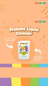 Probaby Liquid Cleanser 150ml Pencuci Botol Dot / Perlengkapan Bayi Pembersih Botol Susu Food Grade