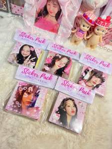 [ PRODUK VIRAL ] Sticker Mail Sellkor Freebies Deco Kpop Idol Mails Stiker || Aespa Ive Newjeans Blackpink Itzy Le Sserafim Enhypen NCT Dream