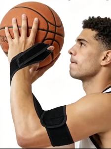 1/2PCS Basketball Shot Trainer Straps Adjustable Finger Sleeve Shooting Posture Corrector Neoprene Basketball Training Aid