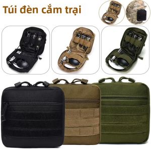 1/2 Chiếc Nylon Lều Cắm Trại Đèn Túi Bảo Quản Goal Zero ML4 Túi Đựng Đèn Tổ Chức Cho Đồ Ngoài Trời