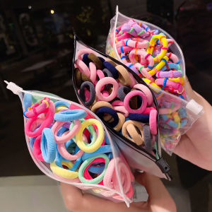 Korean Style Childrens Towel Ring Hair Ties Baby Girls Hair Bands No Damage to Hair Fringes Hair Accessories for Little Girls