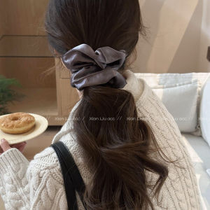 Retro Hong Kong Style Satin Hair Ties & High End Hair Bands: Versatile Hair Accessories for Styling Hair