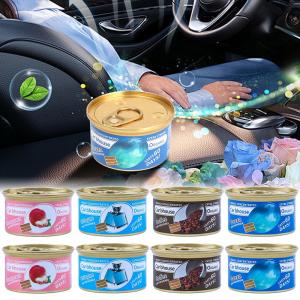 【Pphha】Car Flavoring Air Freshener Perfume Canned Wood Blocks Coffee Flavor Long-Lasting Auto Aromatherapy Deodorant Supplies