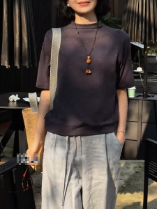 QINGNAER | Large Size Leisure Style T-Shirt