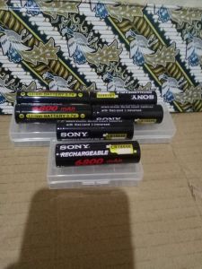 Baterai Sony 6800 Mah 3.7 V 1 Pasang Sudah Termasuk Kotak Baterai