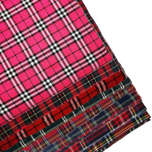1-3 Yard Medium Thick Classic and Stylish Scottish Checks Polyester Cotton Fabric for Sewing Ladies SkirtTartan Designer Fabric