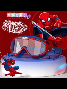 Kính bơi trẻ em góc nhìn rộng nút bịt tai họa tiết Disney mắt kính trong suốt chống sương mù cho bé gái và trai (tặng kèm bịt tai bịt mũi)